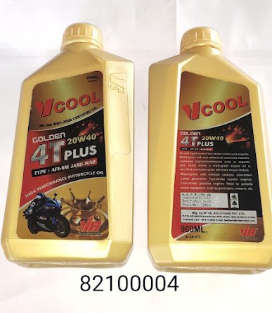 4T 20W-40 API-SM 900 ML -GOLD