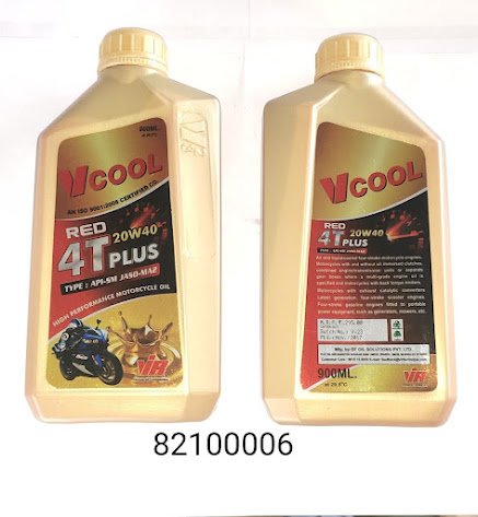 4T 20W-40 API-SM 900 ML-RED