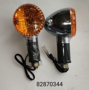 BLK BULLET REAR(RH+LH) AMBER