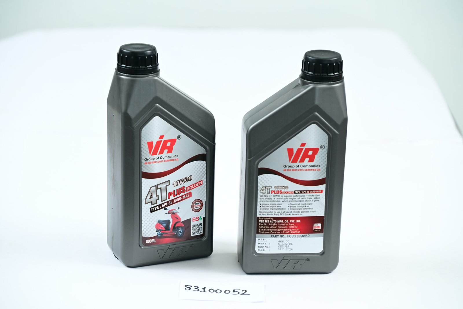 4T 10W-30 API-SL 800 ML-GOLD