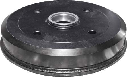 REAR BRAKE DRUM WITH HUB